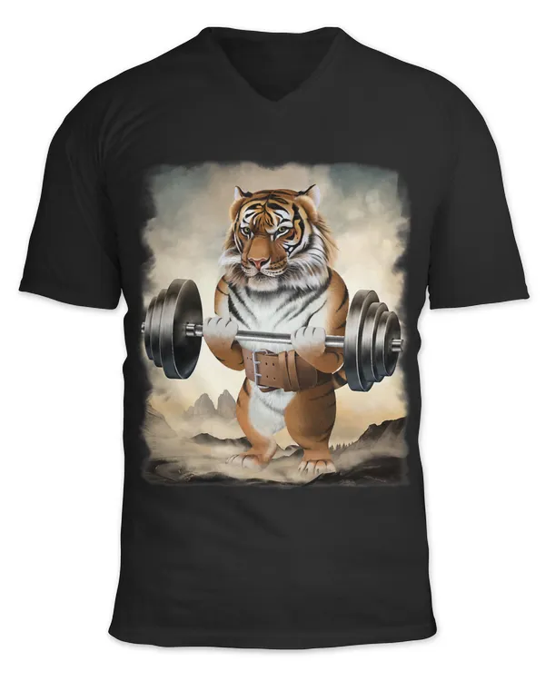 Tiger Muscle Training Weightlifting