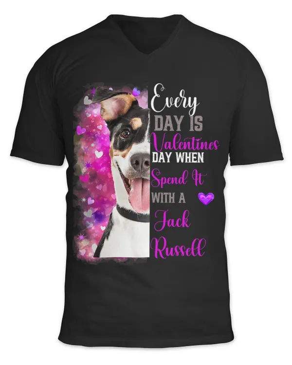 Womens Parsons Jack Russell Mom Funny Valentines Day Dog Lovers