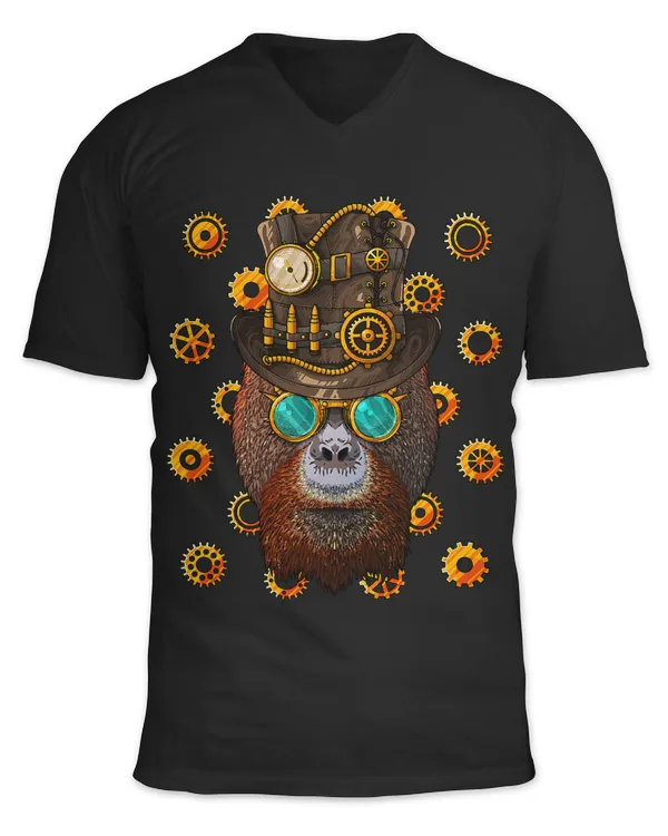 Steampunk Orangutan Medieval Victorian Steam Powered Animal