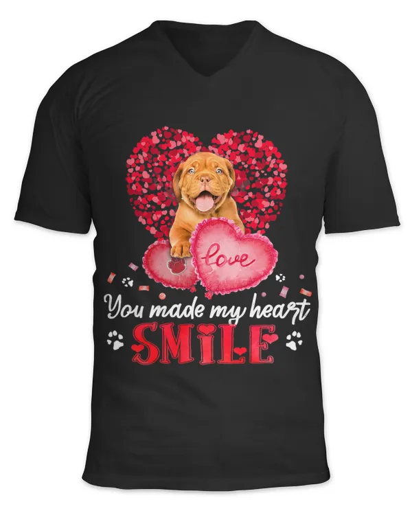 You Make My Heart Smile Dogue De Bordeaux With Heart