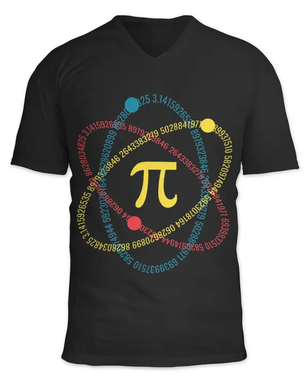 Atom Pi Math Science STEM Gift 3.14 Pi Day