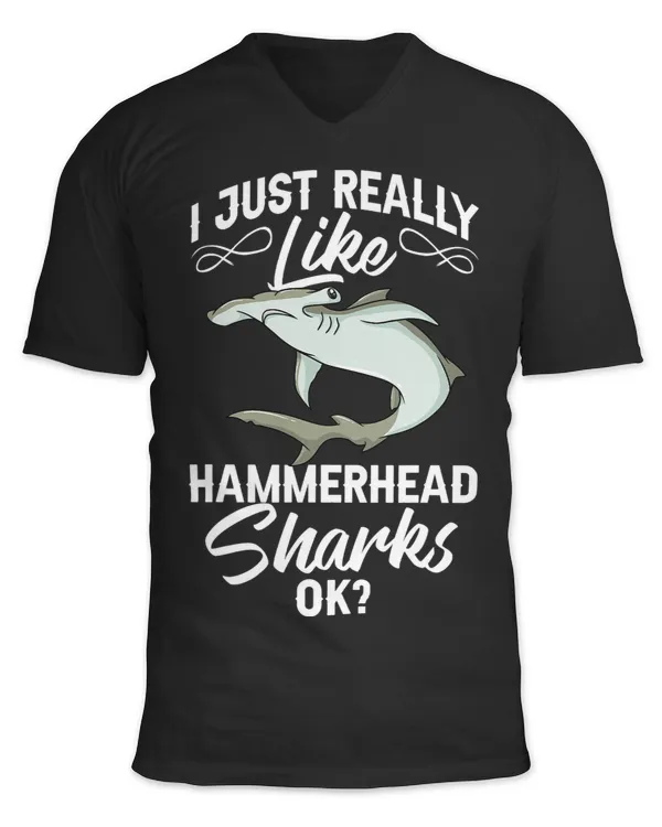 Hammerhead Shark Head Tooth Funny 32