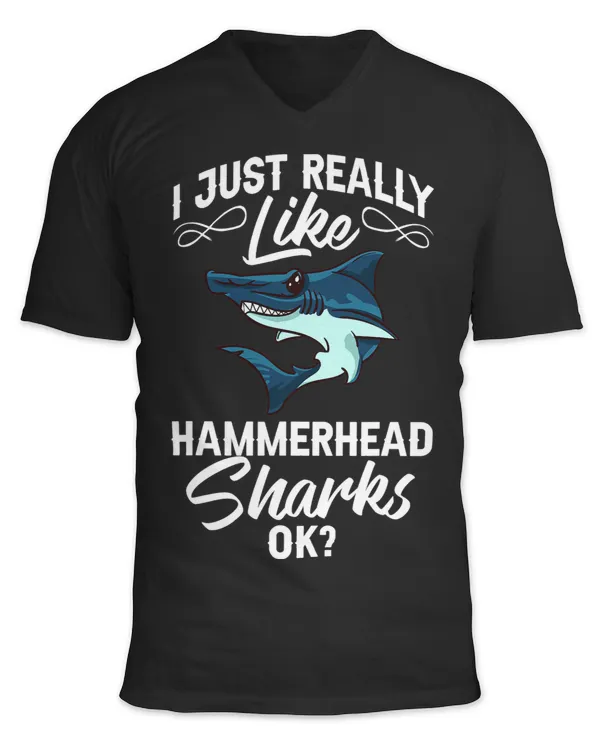 Hammerhead Shark Head Tooth Funny