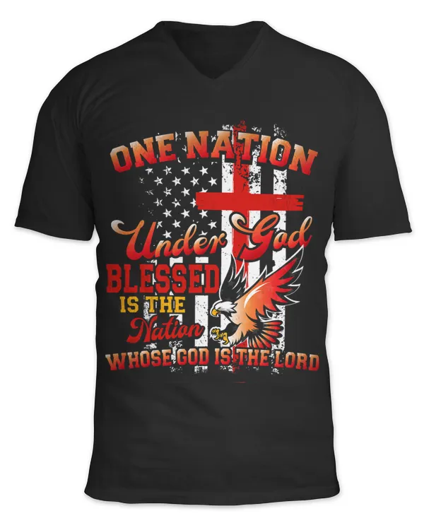 Unisex Jersey SS V-Neck T-Shirt
