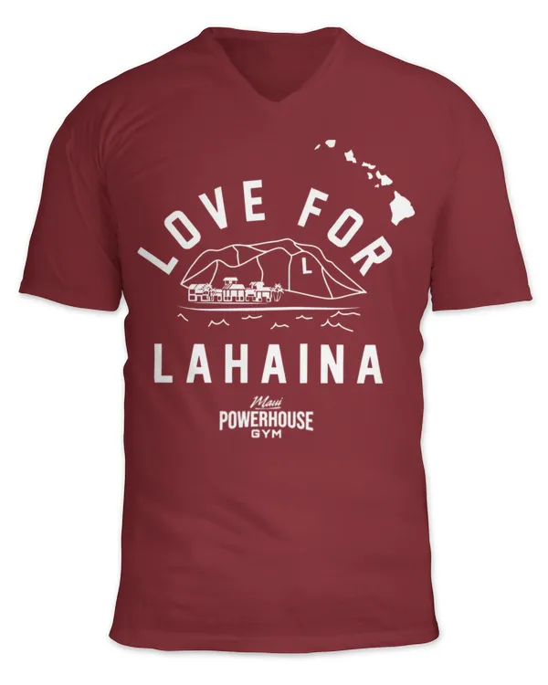 Love For Lahaina Shirt Maui Powerhouse Gym