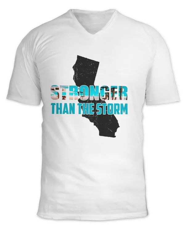 California Stronger The Storm Hurricane Hilary Shirt