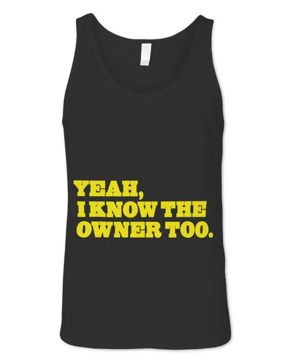 Unisex Jersey Tank