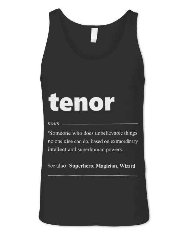 Unisex Jersey Tank