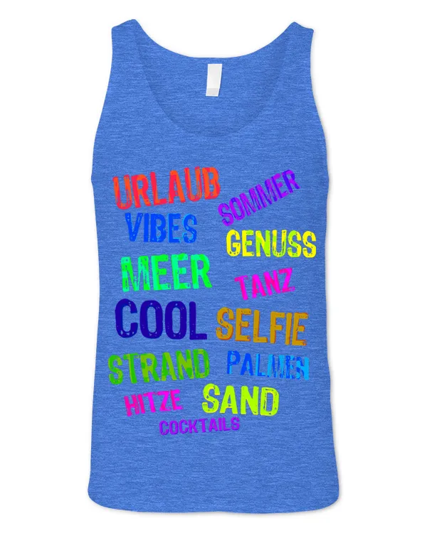 Unisex Jersey Tank