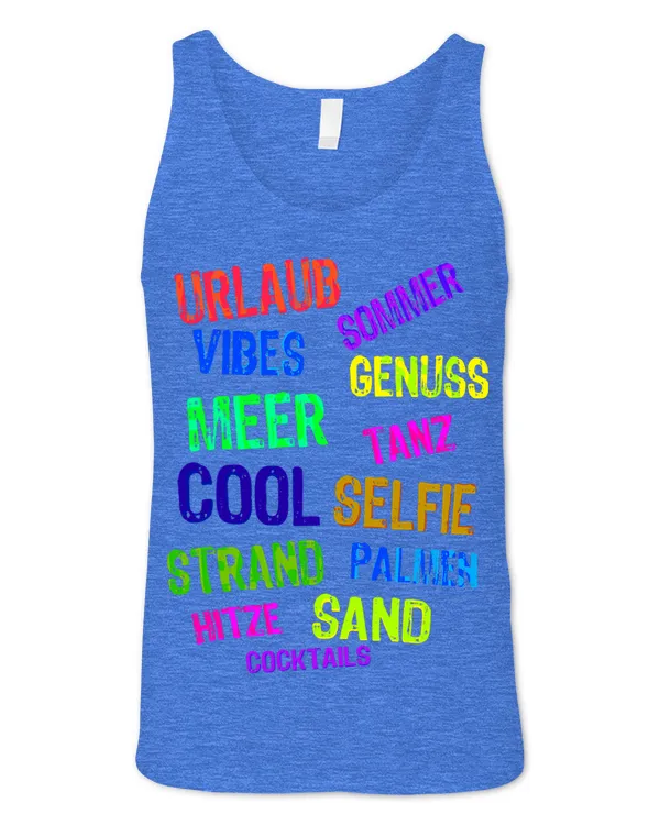 Unisex Jersey Tank