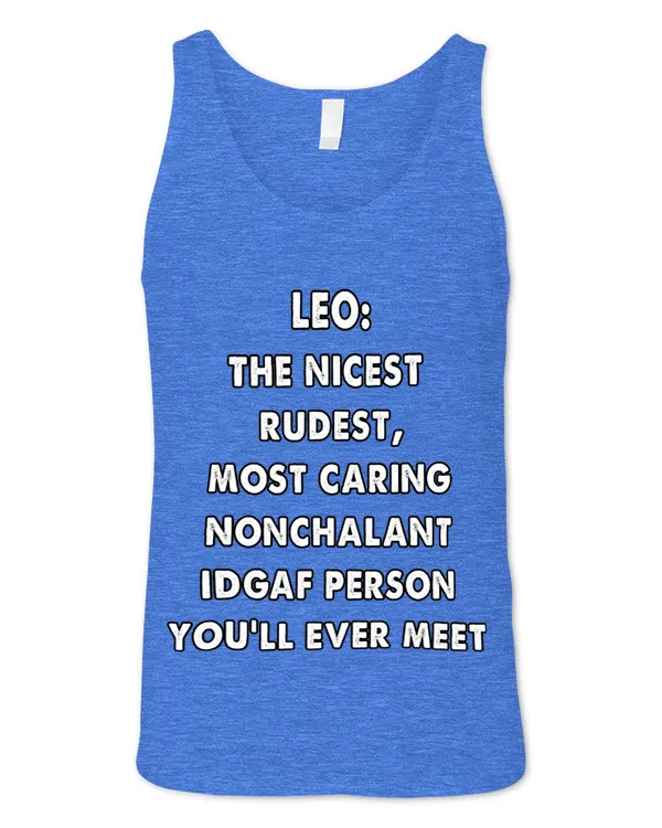 Unisex Jersey Tank