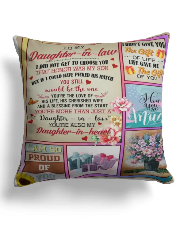 Canvas Pillow (Dual Sided)