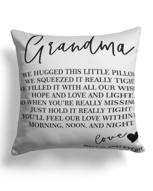 Canvas Pillow (Dual Sided)