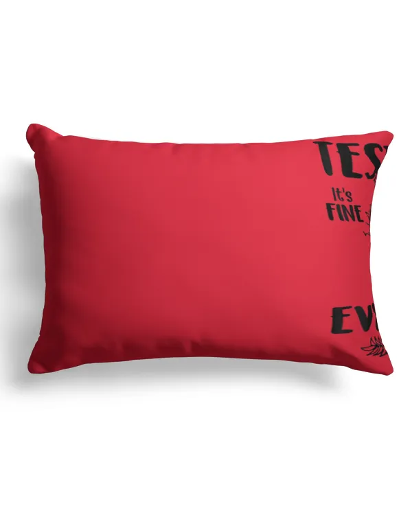 Canvas Pillow (Dual Sided) 13x19"