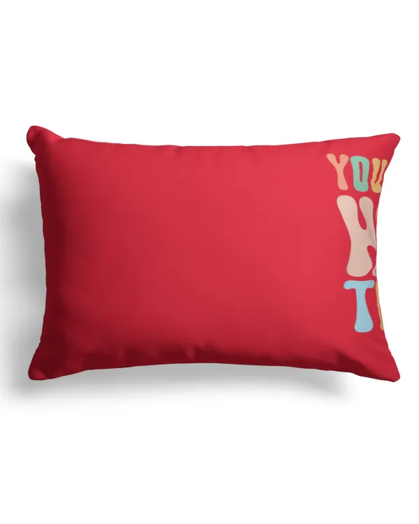 Canvas Pillow (Dual Sided) 13x19"