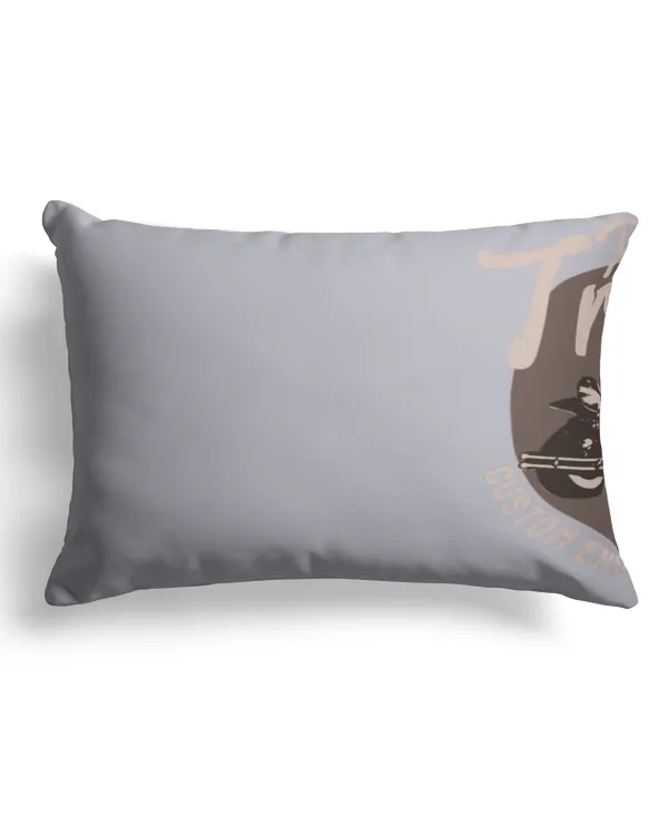 Faux Suede Pillow (Dual Sided) 13x19''