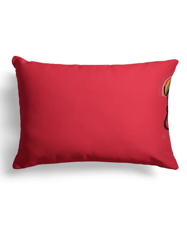 Faux Suede Pillow (Dual Sided) 13x19''