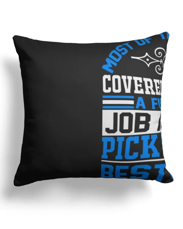 Cotton Drill Pillow (Dual Sided)