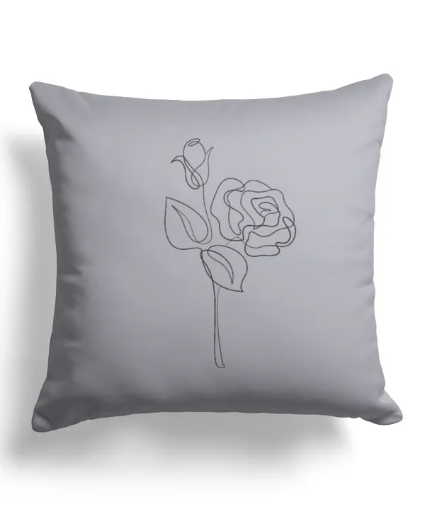 Cotton Drill Pillow (Dual Sided)