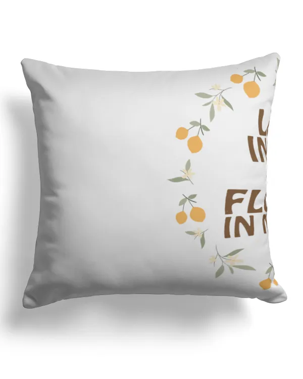 Cotton Drill Pillow (Dual Sided)