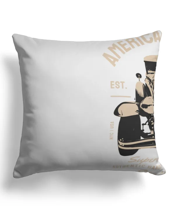 Cotton Drill Pillow (Dual Sided)