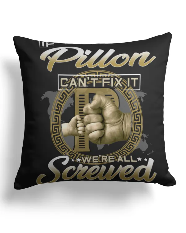 Cotton Drill Pillow (Dual Sided)