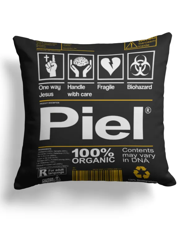 Cotton Drill Pillow (Dual Sided)