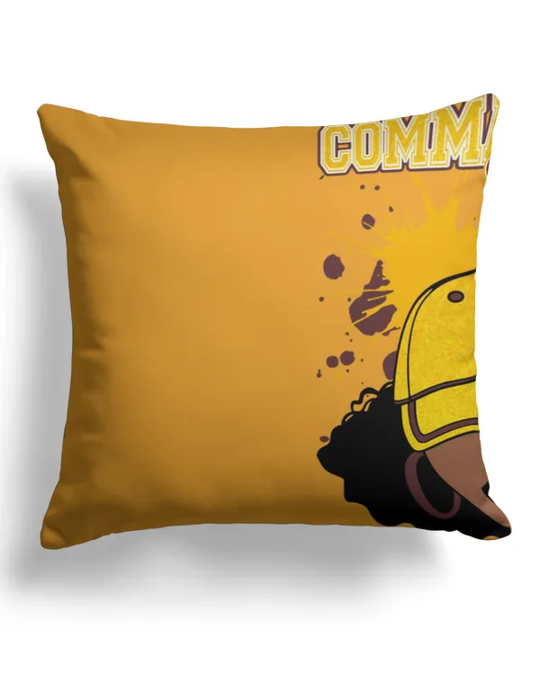 Cotton Drill Pillow (Dual Sided)