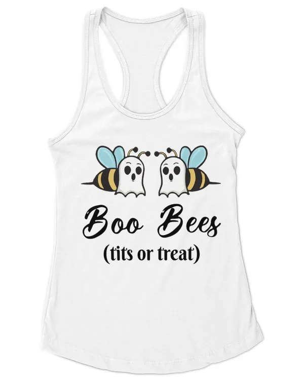 Boo Bees Tits Or Treat Tank Top