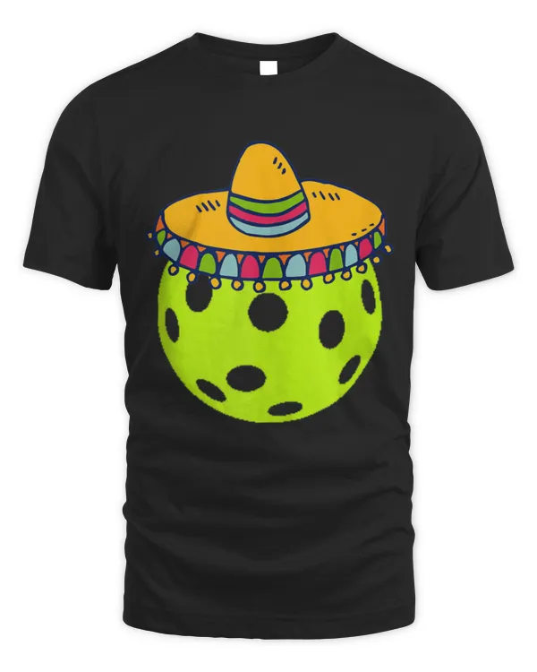 Funny Pickleball & Tacos Sports Lovers Cinco De Mayo Fiesta T-Shirt