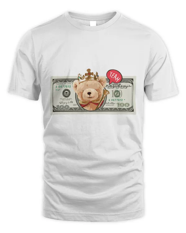 The wannabe KING - Money Art T-shirt Maxu