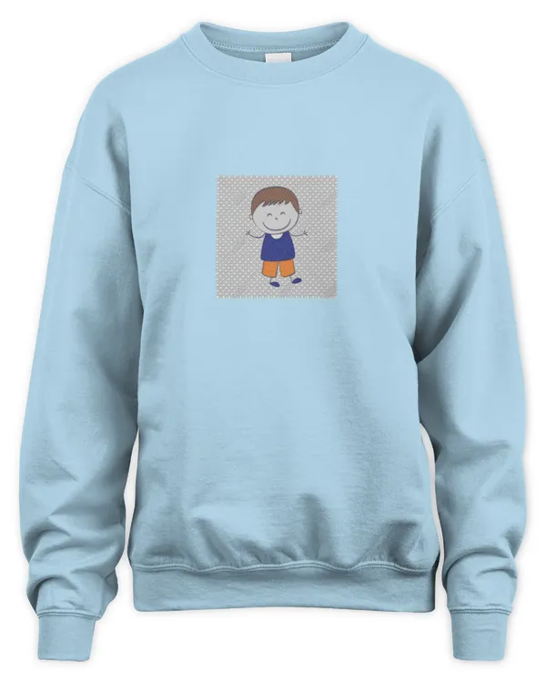 Embroidered Unisex Sweatshirt