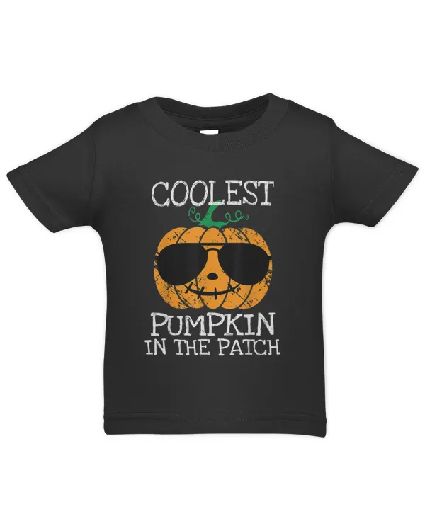 Kids Coolest Pumpkin In The Patch Halloween Boys Girls Men