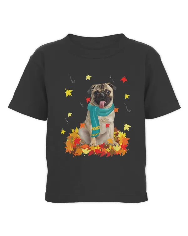 Fun Pug Thanksgiving Autumn Dog Lover Gifts