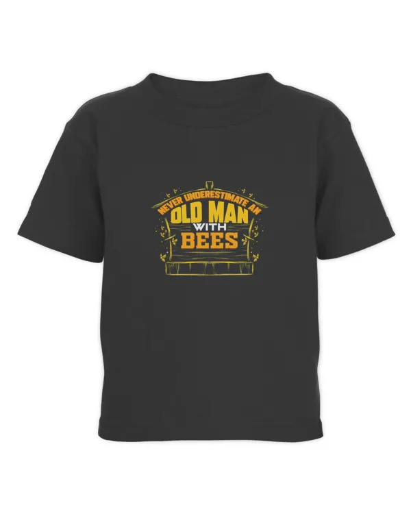 Bee Beekeeper Mens Beekeeper Bee Gift for Honey Beekeeping Grandpa Apiarist Dad 80 Hive Beekeeping