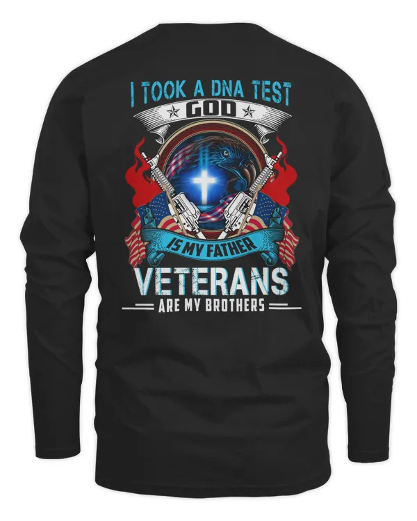 I took a dan test god is my father veterans are my brothers