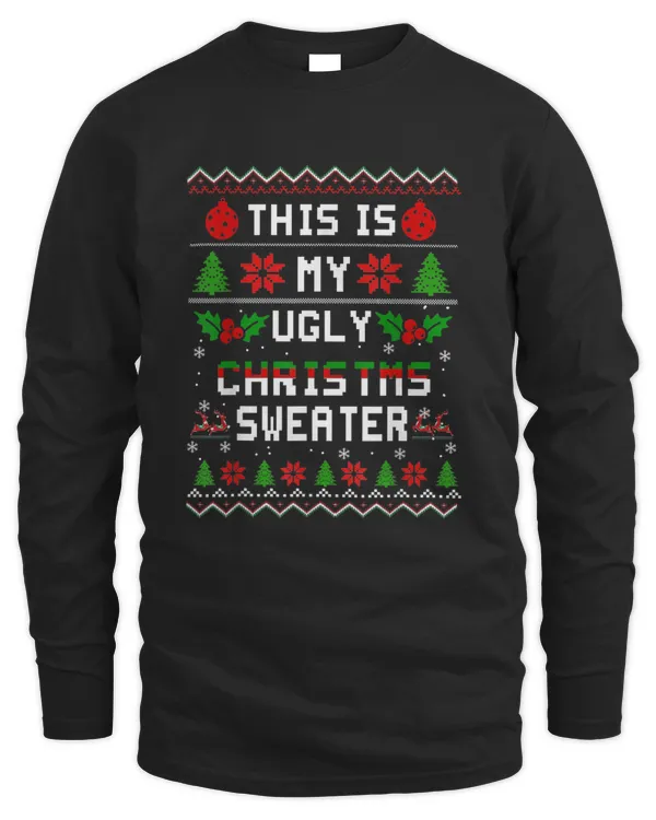 This Is My Ugly Sweater Funny Christmas Xmas Holiday Gifts