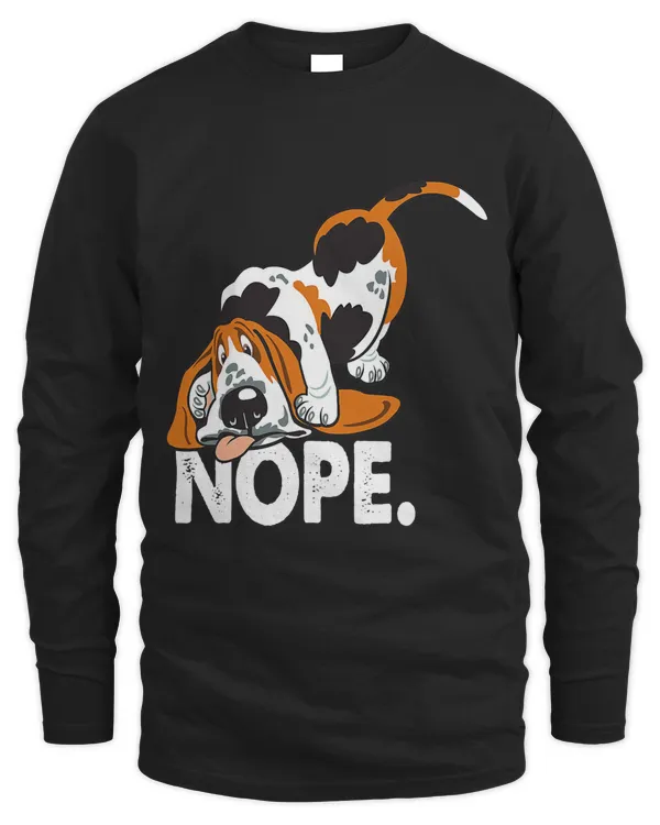 Basset Hound Gifts for Dog lovers, Funny Lazy Basset hound T-Shirt