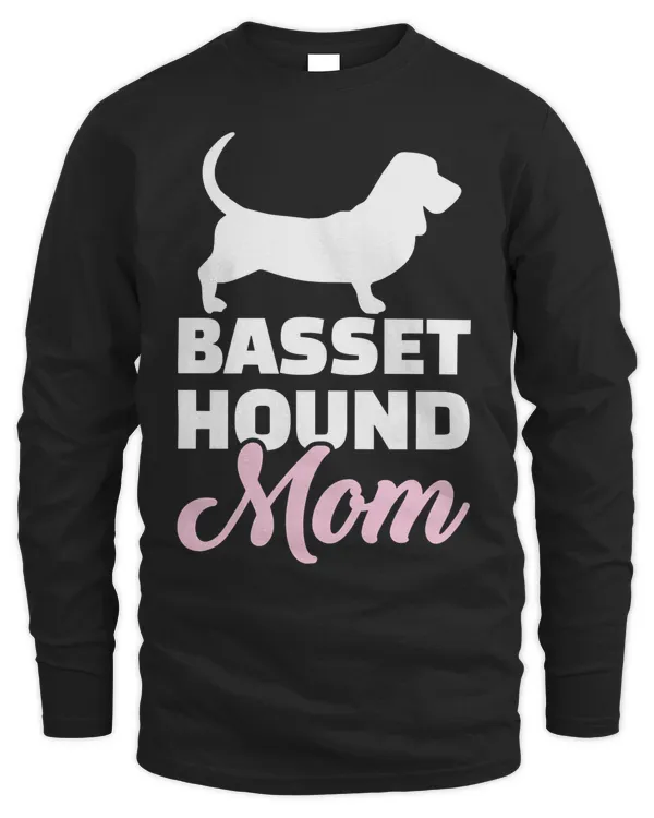 Basset hound mom Pullover Hoodie