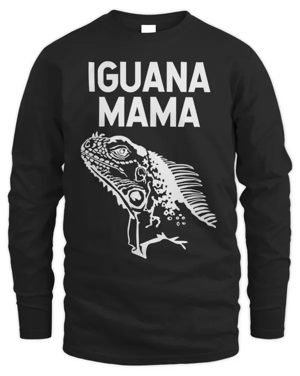 Funny Iguana Mama Lizard for Reptile Herpetology Fans T-Shirt