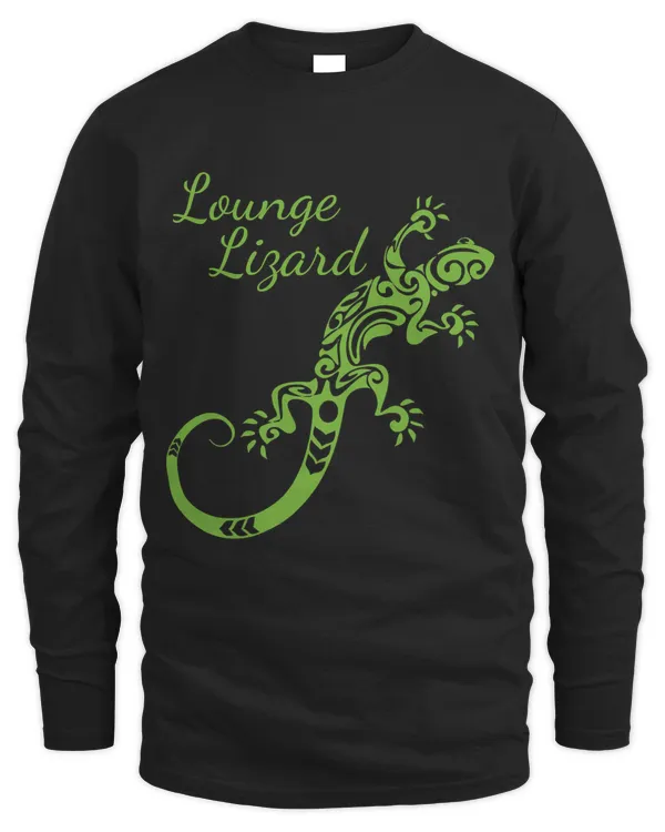 Green Lounge Lizard Gecko Iguana T-Shirt