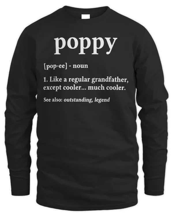 Grandpa Gifts, Poppy - Fathers Day Birthday Gift Idea