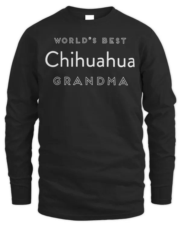 World_s Best Chihuahua Grandma  Dog Lover Gift for Mom Tank Top