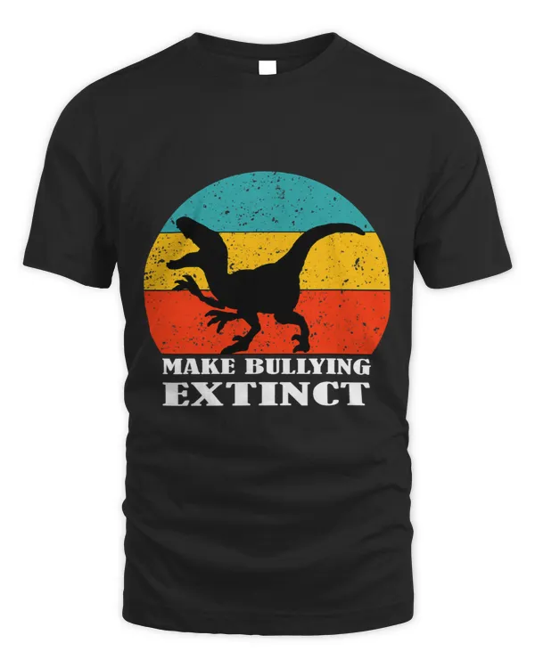 Make Bullying ExtinctWe Wear Orange For Unity DayDinosaur 6