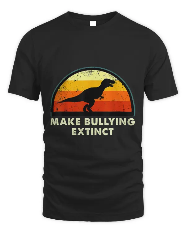 Make Bullying ExtinctWe Wear Orange For Unity DayDinosaur 7