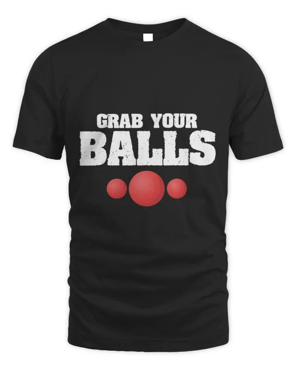 Mens Grab Life by the Ball Outfit for Gaga Ball Player
