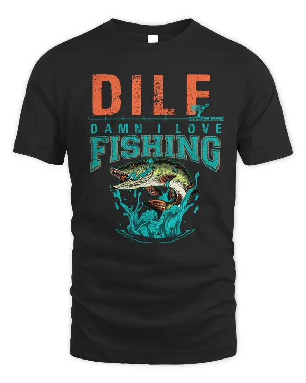 DILF Damn I Love Fishing Gift For Fishing Lovers