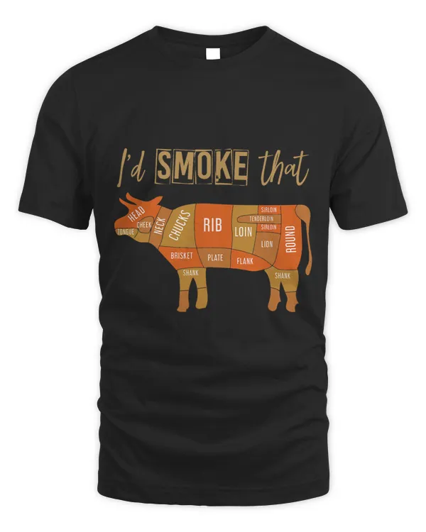 Id Smoke That Funny Smoking Meat Steak Lover Gift Barbecue