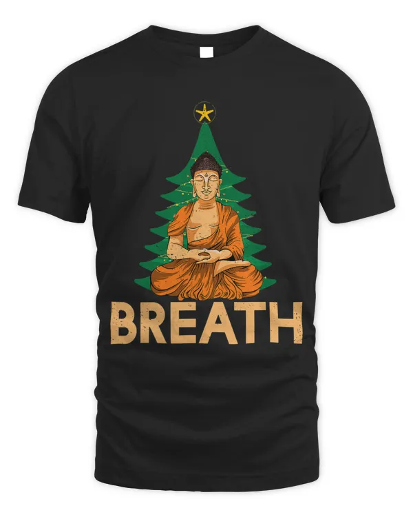 Christmas Tree Buddhism Yoga Meditation Breath XMas