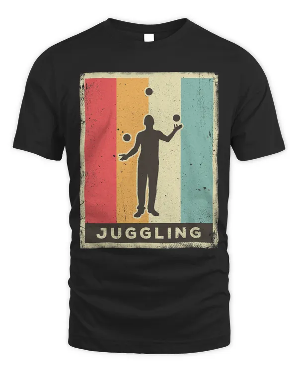 Vintage Juggling Sport Retro Poster Gift